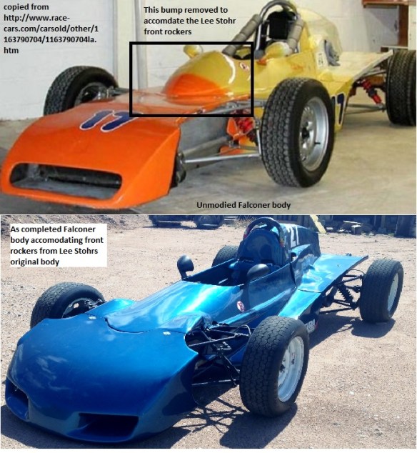 Falconer original vs as now