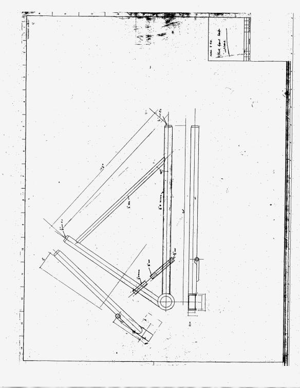 Elden FF front Suspension A Arm drawing
